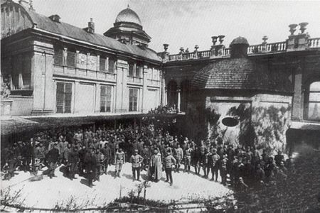 Başkomutan Vekili Enver Paşa Budapeşte’de-1916