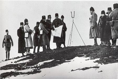 Galiçya Cephesi'ndeki Türk Subayları-1916