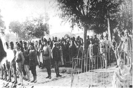Urfa’da direnişe hazırlanan bir grup Kuvayımilliyeci-1920