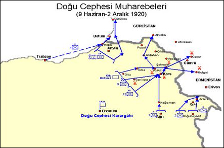 Kâzım Karabekir Paşa, Sarıkamış’ta Ordunun Başarısı İçin Düzenlenen Törende (1920)